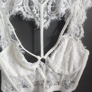 White Lace bralette